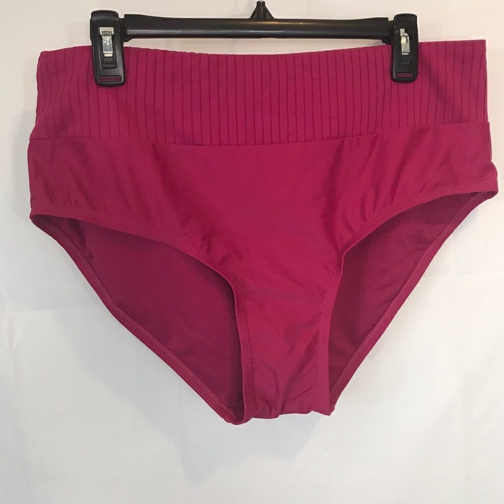 TERRA & SKY Pink bikini bottom 1X